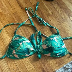 Victoria’s Secret triangle push up bathing suit top